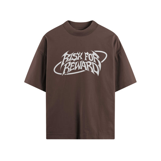 Risk For Reward – Oversized T-Shirt (Brown)